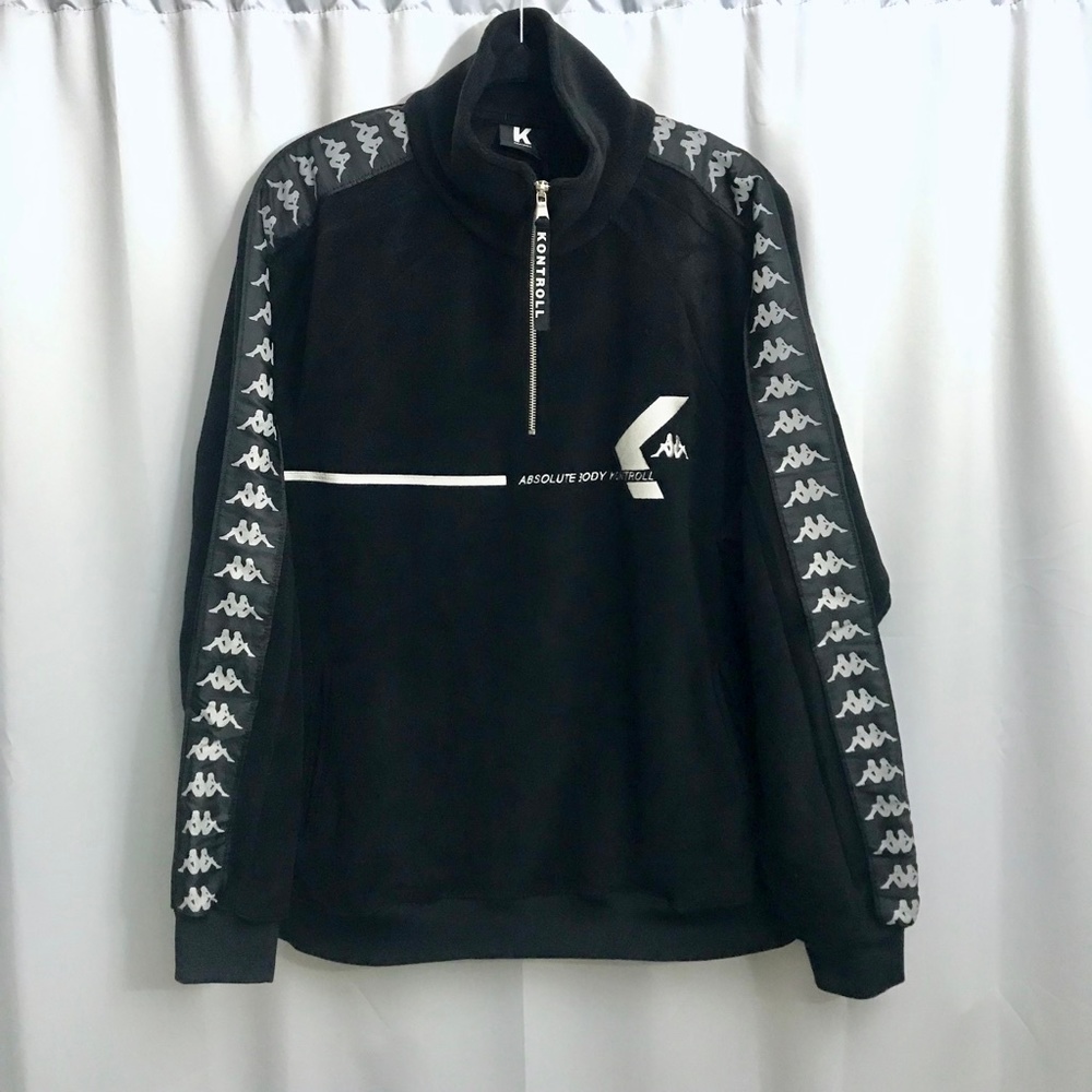 Kappa Kontrol Reflective Logo Polar Fleece Jacket